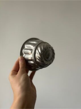 Antique Molded Metal Jelly Mold